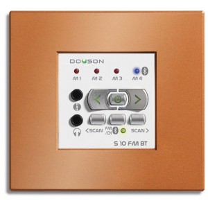 S 10 FM BT Comando com BLUETOOTH e FM . 1 canal estéreo